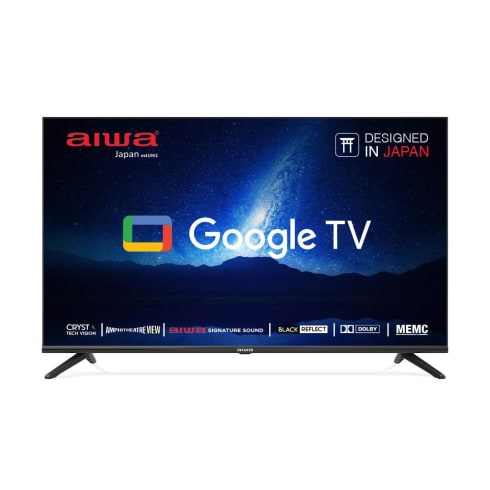 AIWA Television  65 inch Black  A65QUHDX3-GTV 4K ULTRA HD Smart QLED Google LED TV