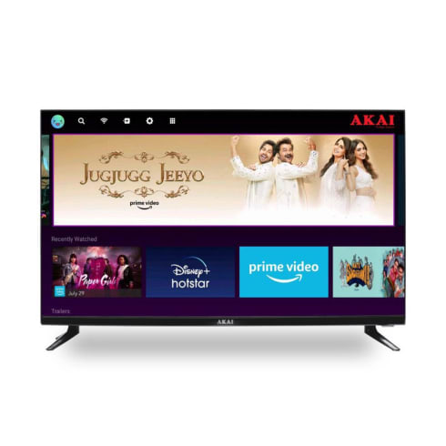 AKAI Television  32 inch Black  AKLT32S-FL1Y9P HD Ready Smart LED TV