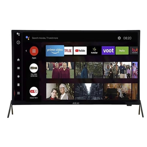 AKAI Television  32 inch Black  AKLT32S -FL1Y9M HD Ready Smart LED TV