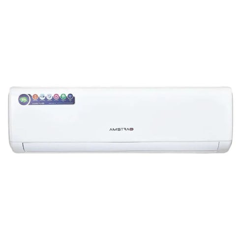 AMSTRAD Air Conditioners 1.5 Ton White  Split Fixed Speed AC AM20F2CHP 2 Star  BEE Rating