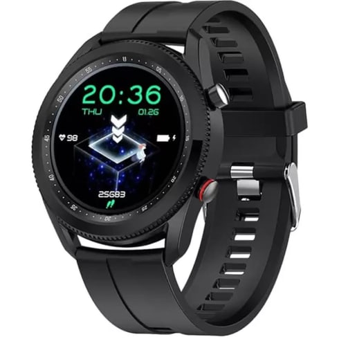 AXL Smart Watches One Size Black  Rider 1.28 HD Display with Bluetooth Calling and Sp02, Waterproof Jet Black M58 Rider Smart Watch