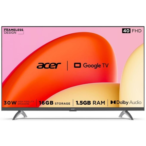 Acer Television  40 inch Black  AR40GR2841FDFL Full HD Led smart tv 1080 x 1920