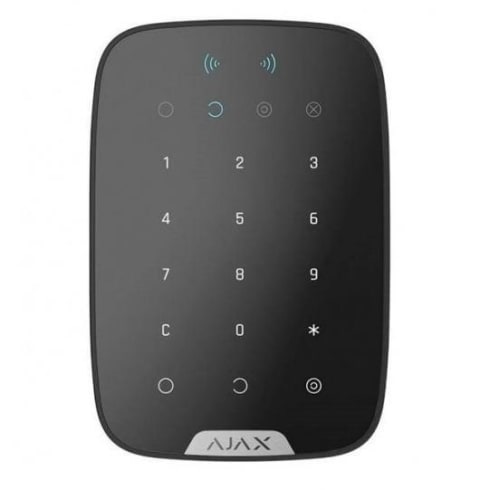 Ajax Fire Alarm System Wireless Black  Keypad Plus (8IN)