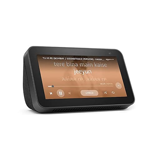 Amazon Portable Speakers One Size Black  ECHO SHOW 5 (2ND GEN) with HD smart display