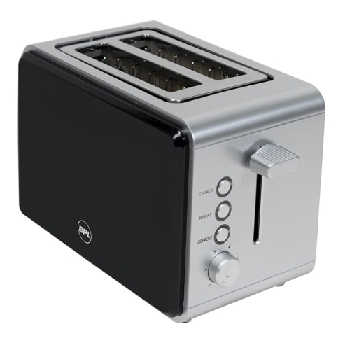 BPL Pop-up Toaster 2 slice Black  BPTPM0022S