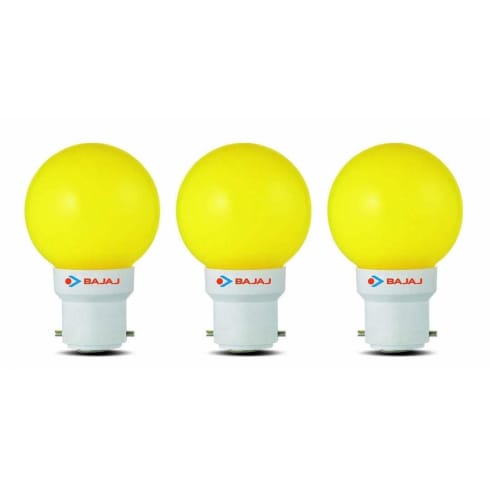 Bajaj Bulb 0.5 WATT Yellow  LEDZ