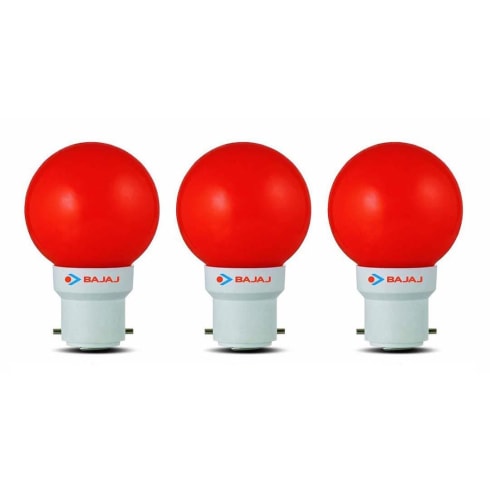 Bajaj Bulb 0.5 WATT Red  LEDZ