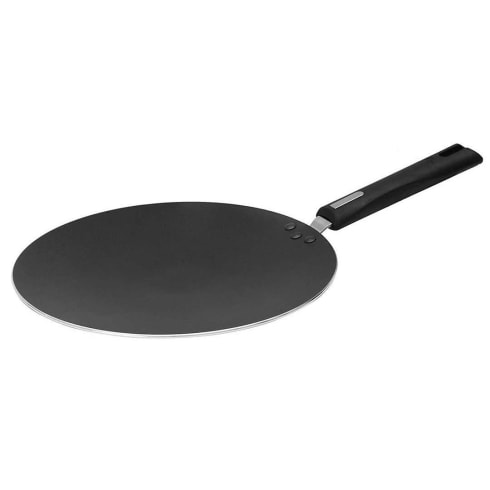 Bajaj Cookware 26 cm Black  JCG26N Flat Pan