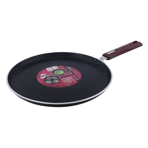 Bajaj Cookware 31 cm Black  JFG31N Flat Pan