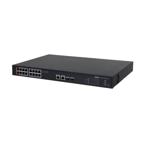 Dahua Network Switch 16 Ports Black  DH-PFS3220-16GT-190