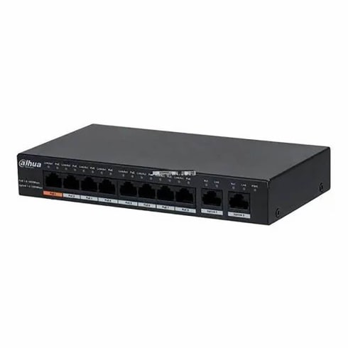 Dahua Network Switch 8 Ports Black  DH-PFS3010-8GT-96