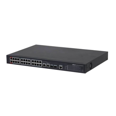 Dahua Network Switch 24 Ports Black  DH-PFS4226-24ET-240