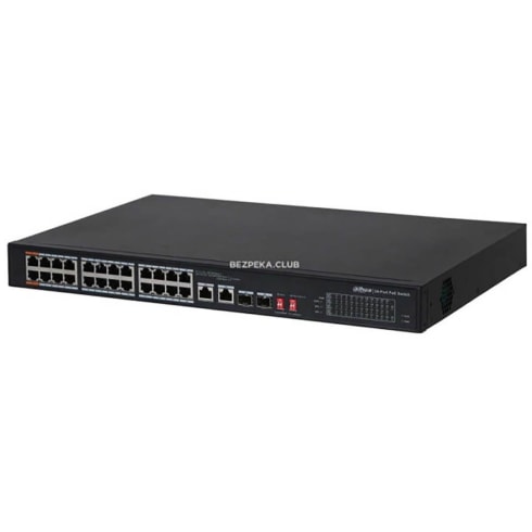 Dahua Network Switch 24 Ports Black  DH-PFS3226-24ET-240