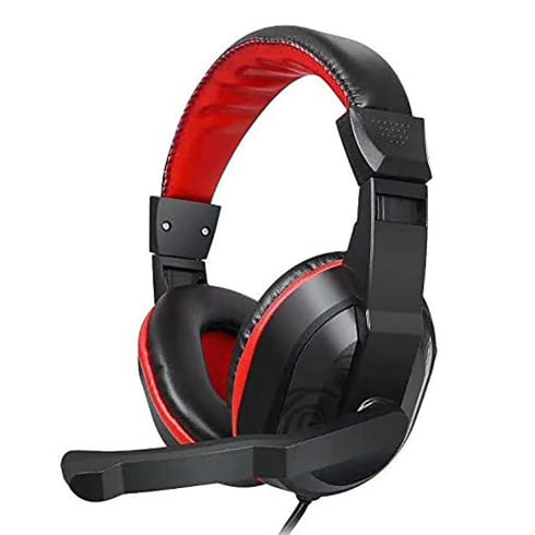 Gizmore Wired Headphone One Size Red   Giz MH421