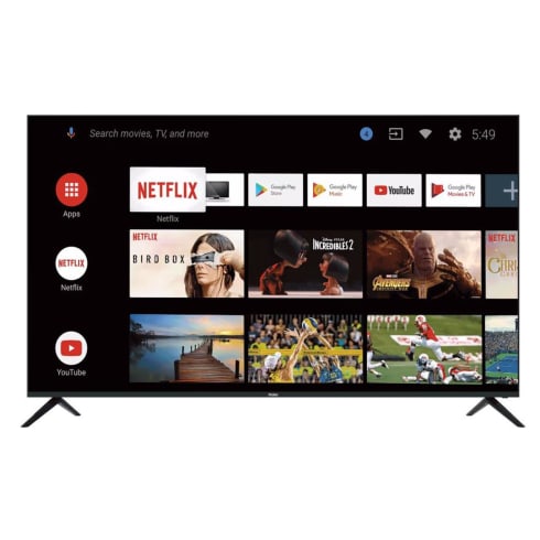HAIER Television  50 inch Black  LE50K7700HQGA 4K Ultra HD LED Android Smart TV(3840 x 2160 )