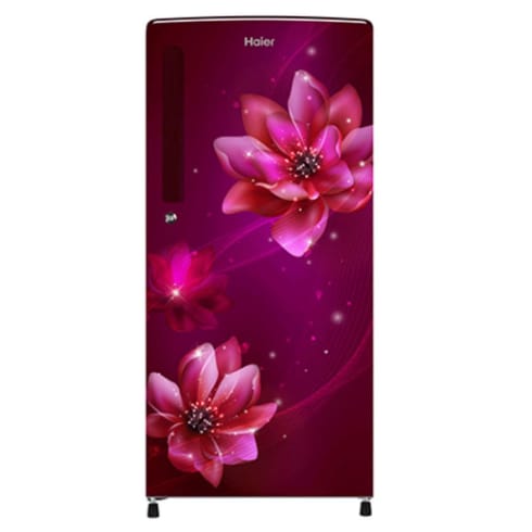 HAIER Refrigerator DC 262 L Red  Single Door 3 Star BEE Rating HRD-2623CRP-E