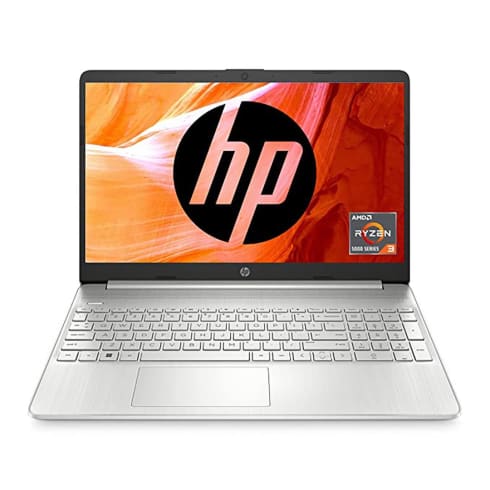 HP Laptops 15.6 inch Natural silver  15s-eq2213AU Thin and Light Laptop 15s- eq2213AU Ryzen 3 Quad Core  512 GB