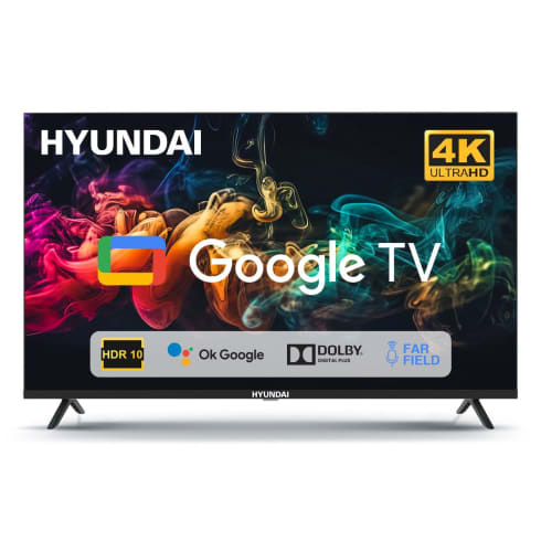 HYUNDAI Television  43 inch Black  SHY43UGTJ8 UHD Smart Google TV