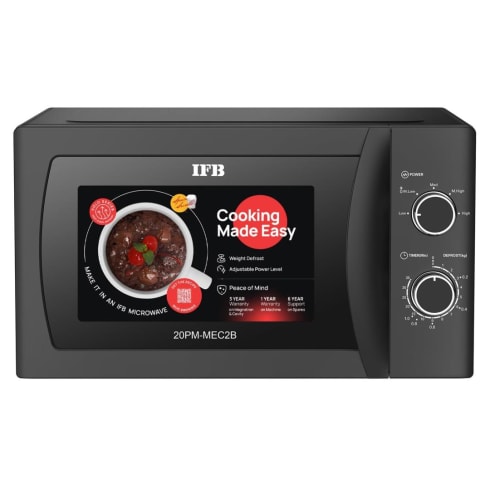 IFB Microwave Ovens 20 L Black  20PM‐MEC2B Solo