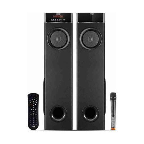 IVEE Tower speakers 2.0 Channel Black