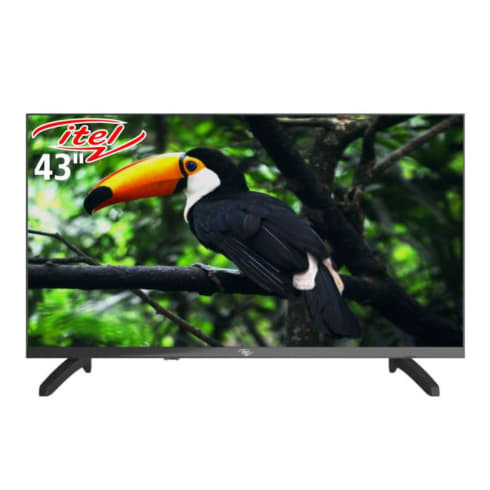 Itel Television  43 inch Black G4334IE Bazel Less 4K Ultra HD LED Android Smart TV(3840 x 2160)