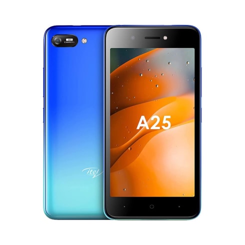 Itel Smart Phones 1GB RAM + 16GB ROM Gradation Sea Blue  A25 Shine