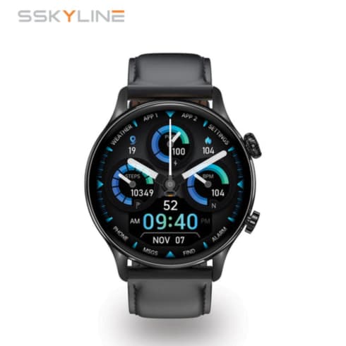 Just Corseca Smart Watches One Size Black  skyline JST702-B