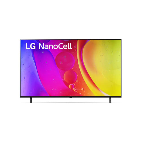LG Television  55 inch Black  55NANO80SQA 4K Smart NanoCell ThinQ AI
