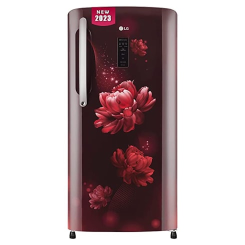 LG Refrigerator DC 201 L scarlet charm   3 Star BEE Rating 	‎GL-B211HSCD
