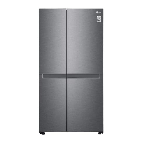 LG Refrigerator Side by Side 688 L Steel  GC-B257KQDV