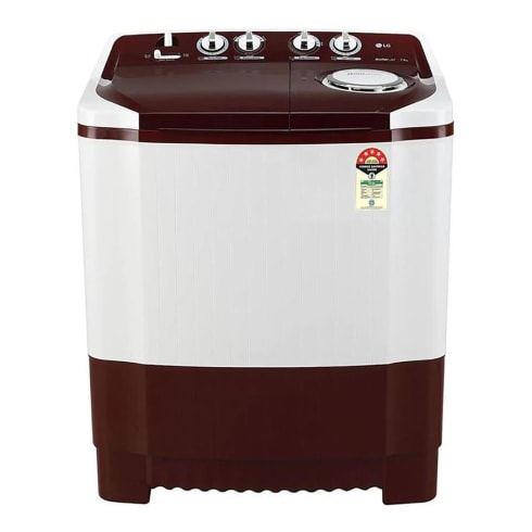 LG Washing Machine 7.5 kg Maroon  P7510RRAZ Semi Automatic Top Load