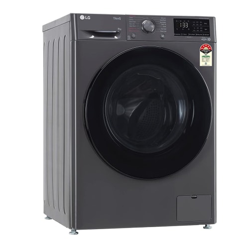 LG Washing Machine 8 kg Black  FHP1208Z5M Fully Automatic Front Load