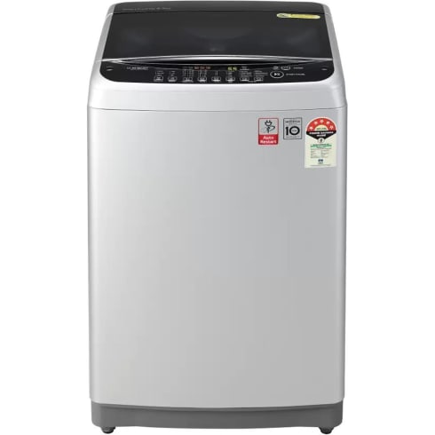 LG Washing Machine 8 kg Silver  T80SKSF1Z Fully Automatic Top Load