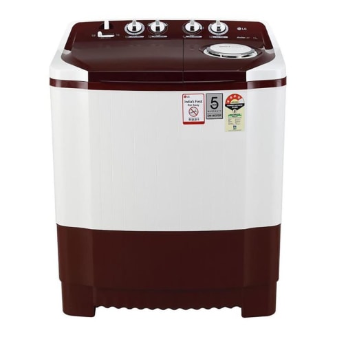 LG Washing Machine 7 kg Burgundy  P7010RRAZ Semi Automatic Top Load