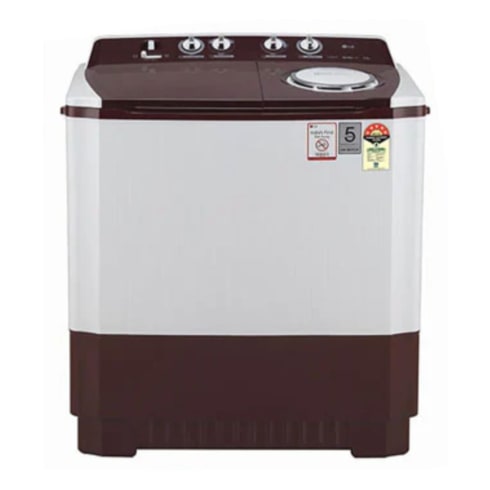 LG Washing Machine 9 kg Burgundy  P9041SRAZ Semi Automatic Top Load
