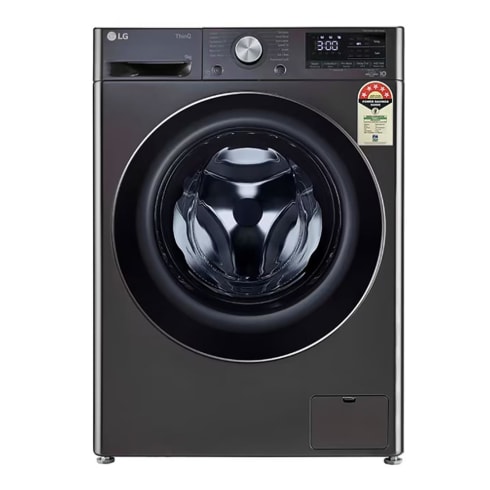 LG Washing Machine 9 kg Black  FHP1209Z9B Fully Automatic Front Load