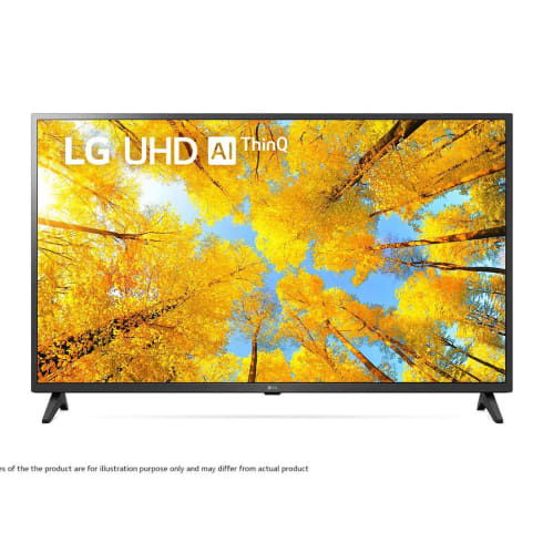 LG Television  43 inch Black  43UQ7550PSF 4K Ultra HD LED Android Smart TV(3840 x 2160)