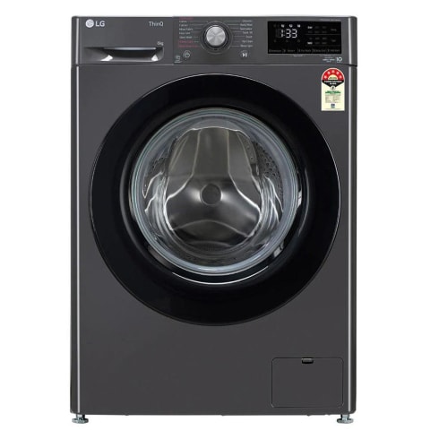 LG Washing Machine 8 kg Midnight Black  FHV1408Z2M Fully Automatic Front Load