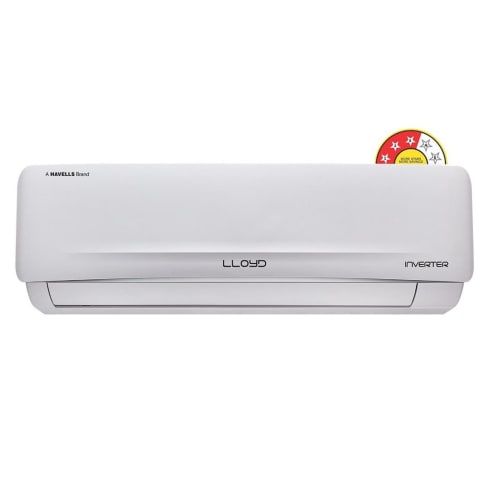 LLOYD Air Conditioners 1 Ton White  Split Inverter AC GLS12I3FWSEL 3 Star BEE Rating