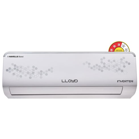 LLOYD Air Conditioners 1 Ton White  Inverter  GLS12I36WGVR 3 Star BEE Rating