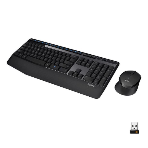 Logitech Keyboard One Size Black MK345  Mouse & Keyboard Combo
