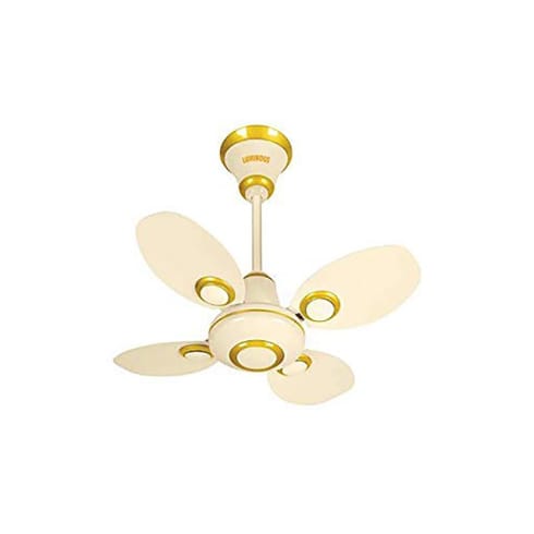 Luminous Ceiling Fan 3 Blade Ivory  Petalaire