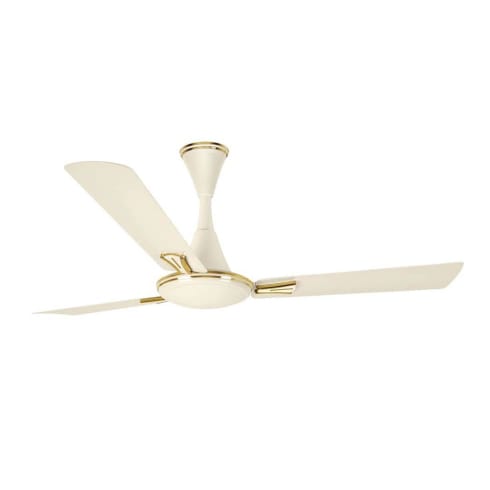 Luminous Ceiling Fan 3 Blade Butter Cream  Audie Standard