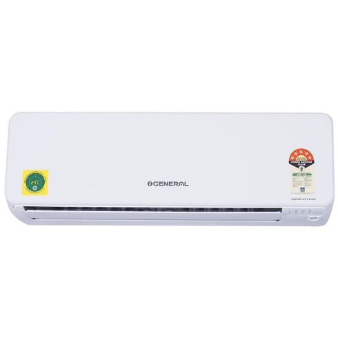 O GENERAL Air Conditioners 1 Ton White  Split ASGG12CGTB 5 Star BEE Rating