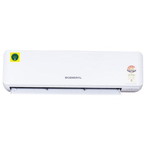 O GENERAL Air Conditioners 2 Ton White  Split INVERTER ASGG24CPTB 3 Star BEE Rating