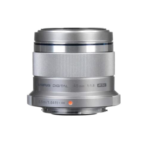 OLYMPUS Camera Lenses One Size Silver ET-M4518(G) SLV