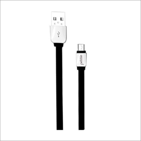 PEBBLE Cables 3 Mtr Black PUCM30 USB Cable