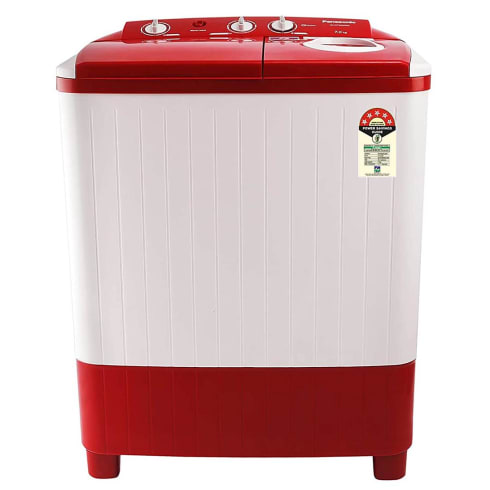 Panasonic Washing Machine 12 kg Red  NA-W120H6RRB Semi Automatic Top Load