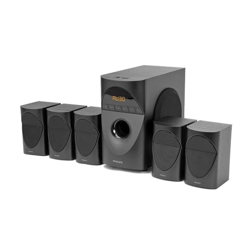 Philips Multimedia Speakers 5.1 Channel Black  SPA 5190B