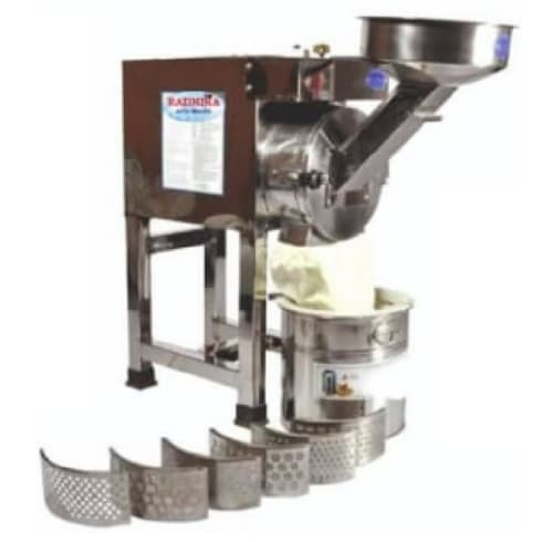 Radhika Atta Maker Flourmill 10 kg Steel  2 IN 1 (3 HP)